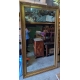 Grand miroir Louis XVI doré