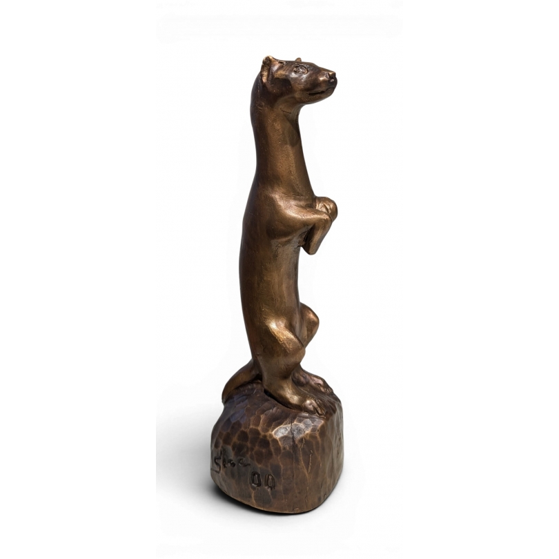 Bronze \"Hermine dressée\" signé GICÉ 00