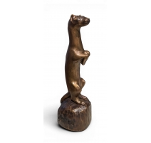 Bronze "Hermine dressée" signé GICÉ 00