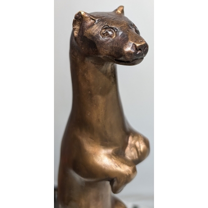 Bronze \"Hermine dressée\" signé GICÉ 00