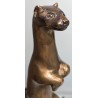 Bronze \"Hermine dressée\" signé GICÉ 00