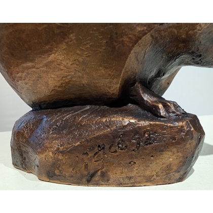 Bronze \"Hérisson\" signé GICÉ 92