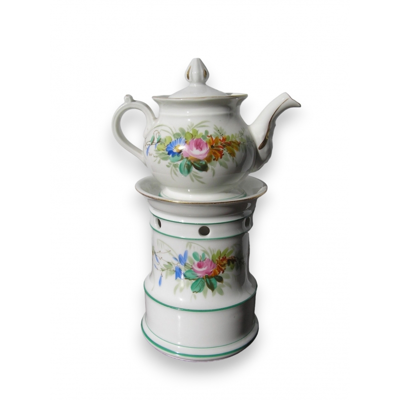 Tisanière en porcelaine