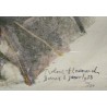 Gravure "Moineaux dans l'églantier" signée HAINARD