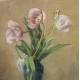 Pastel "Tulipes" signé Aimée RAPIN