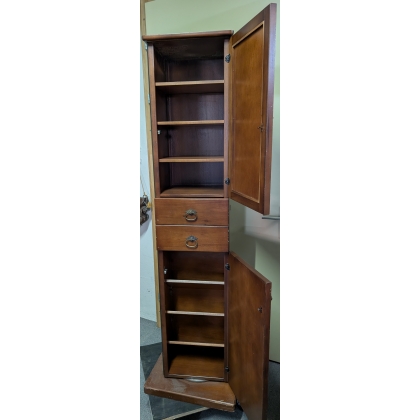  Colonne avec miroir en noyer sur  Moinat SA  - Antiquités décoration