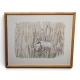 Lithographie "Nid de Spatules" signée C. STERN 93