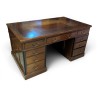 Bureau partner en acajou