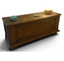 Coffre marqueté