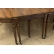 Table ovale Regency en acajou