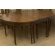 Table ovale Regency en acajou
