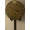 Round brass clock