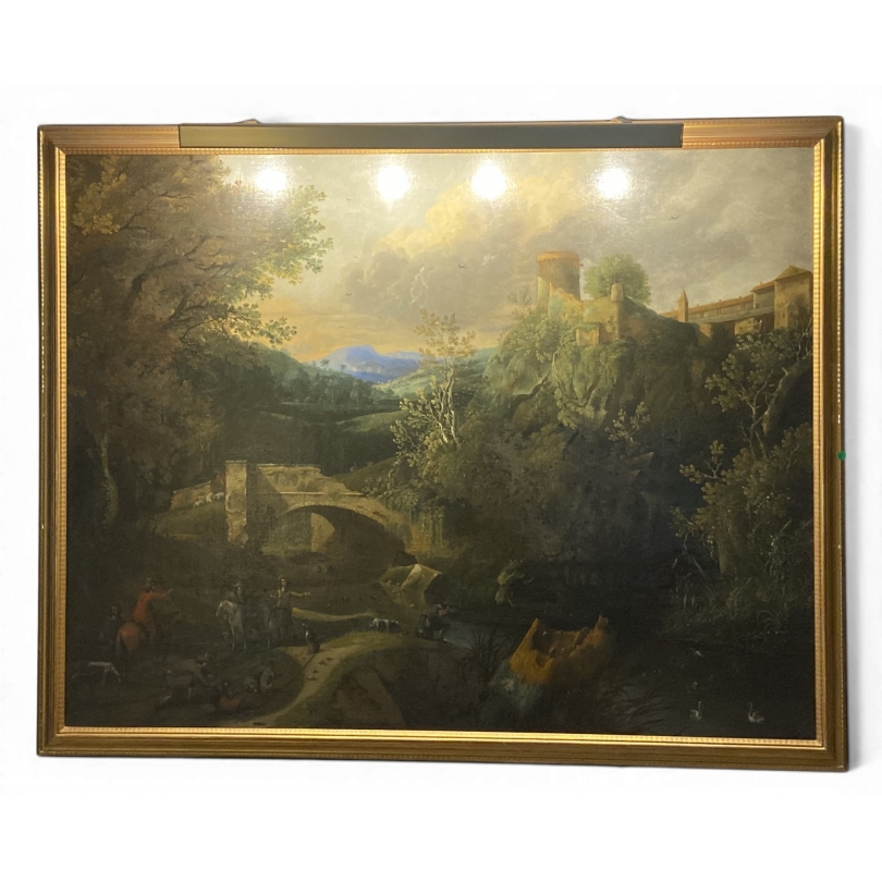 Tableau \"Bord de rivière\"