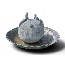 Fontaine "Sirènes" en bronze