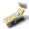 Chaise-longue en résine ROVERGARDEN
