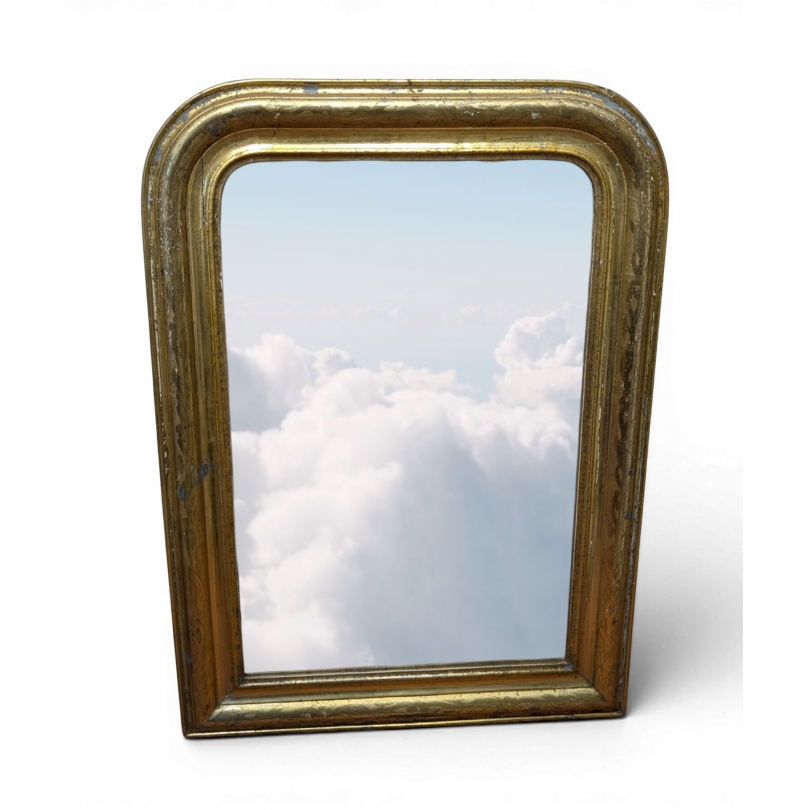 Miroir Louis-Philippe doré