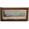 Gravure panoramique "Genève"