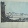 Gravure panoramique "Genève"