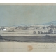 Gravure panoramique "Genève"