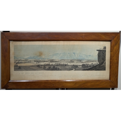 Gravure panoramique "Genève"