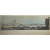 Gravure panoramique "Genève"