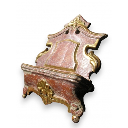 Petit lutrin de table Baroque doré