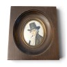 Paire de miniatures "Mr & Mme Seriziat"