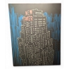 Toile sérigraphiée "New Yorker"