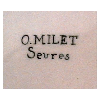 MILLET dish, with a feminine design. 1900. at  Moinat SA  - Antiques and Decor
