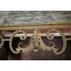 Table basse Louis XV rectangulaire.