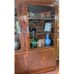 Large Art Deco display cabinet with inlay work by  Moinat SA  - Antiques and decorative items