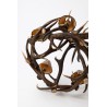 Lustre rustique en bois de cerf