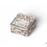 Boite en argent décor couronne royale