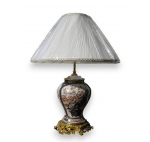 Paire de lampes en porcelaine Imari