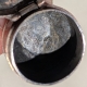 Boite ronde en argent