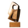 Bronze "Composition" (1992) par DELESSERT