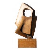 Bronze "Composition" (1992) par DELESSERT