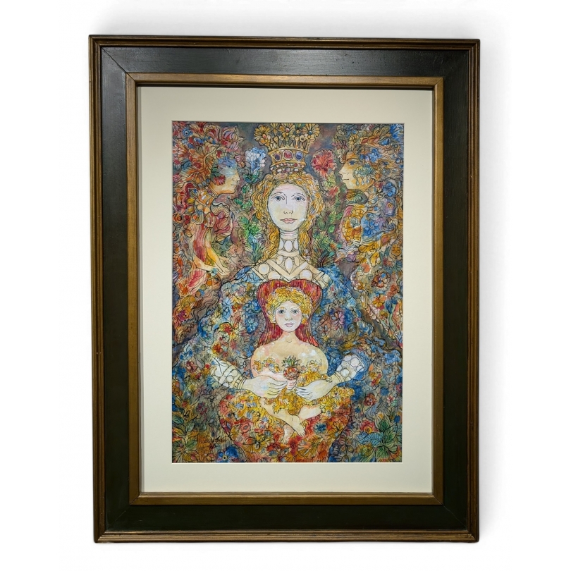 Painting: ‘The Virgin and Child with Fruit’