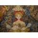 Tableau "La virgen y el niño con su fruta"