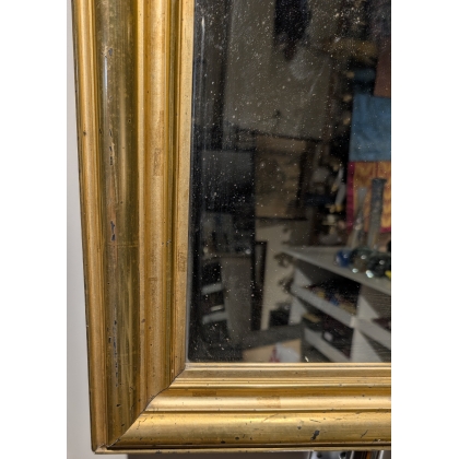 Miroir Louis-Phillippe doré