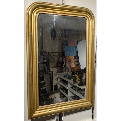 Miroir Louis-Phillippe doré