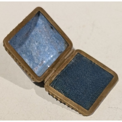 Viennese enamel earring box