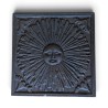 Plaque de cheminée "Soleil"