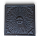 Plaque de cheminée "Soleil"