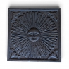 Plaque de cheminée "Soleil"