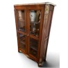 Louis XVI display cabinet with marble top