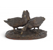Bronze "Canards" signé P.J. MÈNE