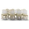 A set of 12 Louis XV-style cane chairs