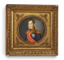 Miniature "Portrait du maréchal Ney" signé DUMONT