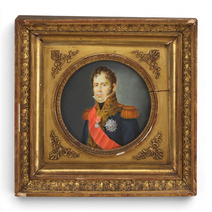 Miniature "Portrait du maréchal Ney" signé DUMONT